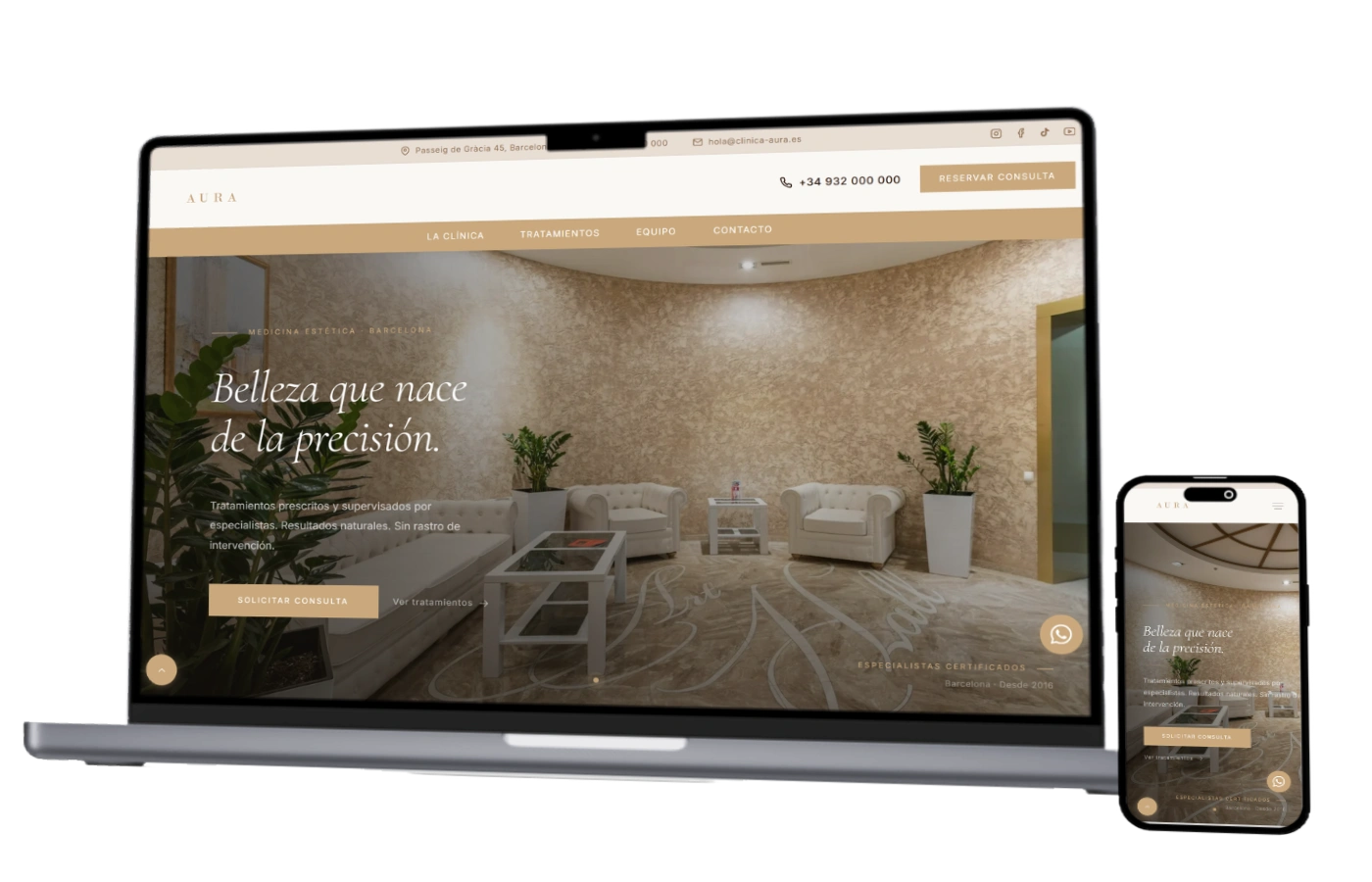 Diseño web profesional Barcelona — Creon